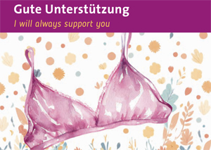 Postkarte Gute Unterstützung "i will always support you"